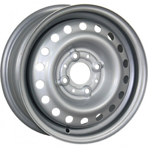 Диск штампованный 5.0x13 4x98 ET29 dia 60.1 TREBL 42B29C Silver